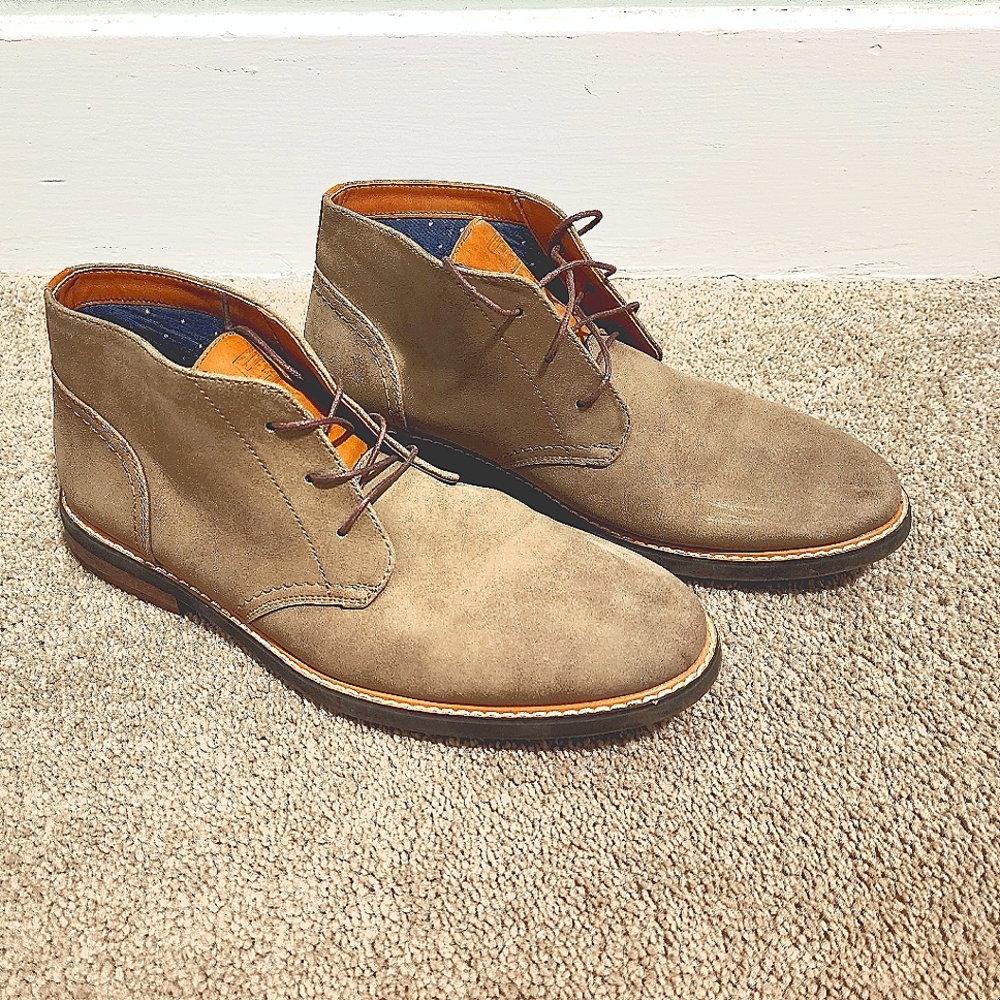 RYE Chukka Boots - Mens Sz 10.5 Olive/brown